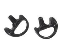 AKOOSY Tappi per Orecchie in Gomma Nero 1 Paio Auricolari Ricambio Ergonomici Riutilizzabili per Kit Audio Design Leggero e Comfort per Uso Quotidiano