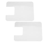 AKOOSY Tavolo di Prolunga per Macchina da Cucire Portatile 2 Pezzi 35x25 Cm in Plastica Bianca Accessori per Macchine da Cucire Domestiche e Quilting Uso Artigianale