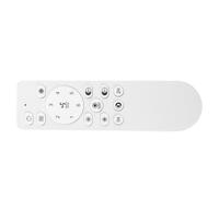 AKOOSY Telecomando per Ventilatore da Soffitto LED con 6 Velocità e Timer | Controllo Wireless, Regolazione Dimmer, Design Stabile dei Pulsanti, Plastico Bianco per Soggiorno e Camera