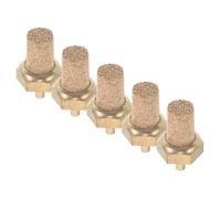 AKOOSY Ugello Filtro in Rame M5 per Macchina della Neve da Palco Diffusore Pneumatico Pietra D’Aria Set da 5 Pezzi per Compressore e Filtri Effetti Scenici Silenziosi