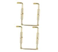 AKOOSY Viti Metalliche Per Mentoniera Violino 4/4 3/4 in Metallo Dorato 2 Pezzi, Accessori Supporto Strumenti Musicali, Pratiche Per Manutenzione e Posizionamento Professionale
