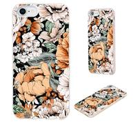 AKORAVO - Custodia per iPhone SE 2022 2020, iPhone 8 7, iPhone 6S 6, custodia per ragazze e donne, custodia protettiva completa sottile e morbida in TPU trasparente per iPhone SE 3rd 2nd 8/7 6S/6,