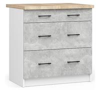 AKORD | Armadi da cucina Olive | Spaziosi | Robusti | Per ogni design | Per una piccola cucina | Per un angolo cottura | Come parte di un set | Bianco e cemento