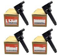 AKOUFALL Interruttore 1/4PCS Bobina di Accensione Auto per 1.2 1.3 1.4 per Città 1.5L CR-V 3 FR-V per Civic 1.3L 1.8L 2.0L 2005-2020 30520-55A-005 Interruttori di accensione(4PCS)