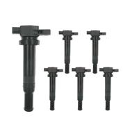 AKOUFALL Interruttore 6pcs Bobina di Accensione Auto per Hyundai per Santa Fe per Kia per Rondo per Magentis per Optima V6 2.7L 2007-2011 27301-3E400 273013E400 UF558 Interruttori di accensione(6PCS)