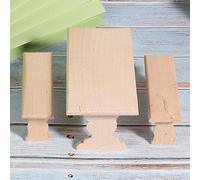 Akozon 1/12 Bambola in Miniatura Set da Tavolo in Legno - Accessorio Ideale per il Soggiorno delle Bambole e Decorazione della Camera da Letto (Panca da tavolo lungo)