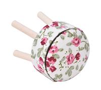 Akozon 1:12 Dollhouse in Miniatura Mobili Sgabelli a Quattro Zampe in Legno per Accessori per la Casa delle Bambole (WHITE)