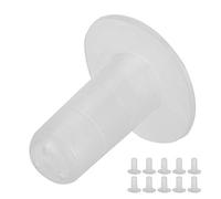 Akozon 10 Pacchetti di Vitello Smette di Alimentazione in Silicone Premium per Vacche da Latte e Bestiame Ideale per le Forniture di Alimentazione degli Animali Neonati (capezzolo)