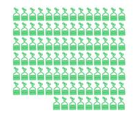 Akozon 100PCS Piante Arrampicata Muro Clip, Autoadesive per Viti (Green) | Materiale ABS, installazione semplice, perfetto per il supporto di piante da interni ed esterni