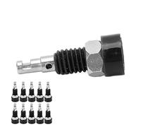 Akozon 10pcs 2 Mm Banana Femmina Jack con Connettore del Connettore del Mini Legame Postale per Strumenti Elettronici (BLACK)