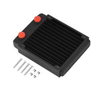 Akozon 120mm 240mm 360mm 480mm Radia o, Dissipatore di Calore in Rame Compu Er WA Er Raffreddamento Liquido G1 4 Ventole Scambiatore PC Cooler per (120mm)