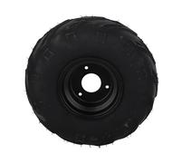 Akozon 145/70-6 Gomma Tubeless ATV Pneumatico con Cerchio da 6 Universale per Go Kart UTV Quad e 4 Ruote