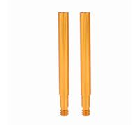 Akozon 2 Pezzi Estensori Valvola 60mm per Facile Gonfiaggio Pneumatici | Prolunghe per valvole in lega di alluminio, compatibili con varie bici, lunghezza 60 mm