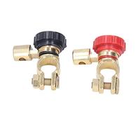 Akozon 2 Pz Terminale Batteria Collegamento Anticreep Antiruggine Isolatore di Alimentazione RV ATV Barca