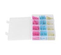 Akozon 200 Connettori di Testa Termorestringenti Isolati 22-10AWG Giunzioni per Cavi per Auto Marine