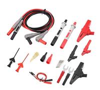 Akozon 22 Pezzi Kit Puntali Tester P1300D Sonde per Multimetro Cavo Sostituibile per Test Automatico Sonda Test Kit di Cavi a Banana Plug Clip a Coccodrillo
