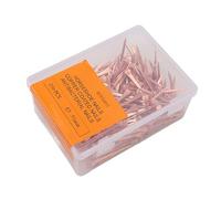Akozon 250pcs Chiodi a Ferro di Cavallo in Rame per le Forniture di Equitazione Equestri Arrugginite Salute Ottimale degli Zoccoli per Cavalli (51mm E5)
