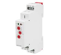 Akozon AC 220V GRT8-M2, Industriale Elettrico GRT8 M2 Rilavo di Ritardo del relè Din Monte Timer Multifunzionale con 10 Funzioni per il Controllo del Ventilatore del Motore di Illuminazione