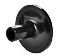 Akozon Accessori per Strumenti Musicali in Plastica, Manicotti per Piatti per Batteria Neri Portatili da 8 Pezzi