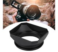 Akozon Accessorio Paraluce Quadrato per Fotocamere Mirrorless Video Digitale 55 Mm (58MM)