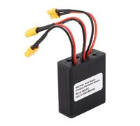 Akozon Adattatore per Modulo Parallelo a Doppia Batteria Convertitore di Scarica Doppia Batteria Professionale Efficiente Bici Elettrica 12V-100V 5A con Modulo di Aumento della capacità 20V-72V