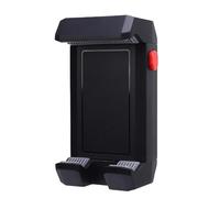 Akozon Adattatore per Montaggio per Treppiedi Regolabile del Morsetto per Plettrodione per Telefono Universale Doppia da 1/4 Pollice compatibilità per Foro Vite Vlog Vlog Streaming