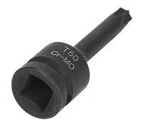 Akozon Adattatore per Presa da 1/2" T80 Testa a Stella per Avvitatore a Percussione - Presa per Punta per Chiave Pneumatica per Impieghi Gravosi per Applicazioni Automobilistiche e Industriali (T50)