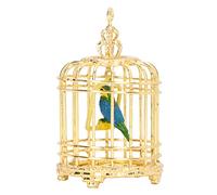 Akozon Akozon 1/12 Metal Doll House Birdcage - Gabbia per Uccelli in Miniatura per la Decorazione e la Fotografia della Casa delle Bambole - Ideale per 1/12 e /6 Bambole in Scala (#1)