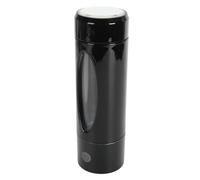 Akozon Akozon 330 Ml Bottiglia di Idrogeno Portatile Acqua USB Generatore di Acqua Idrogeno Ricaricabile per Ufficio, Viaggio Ed Esercitazioni con una Tazza di Ricca di Premium (BLACK)