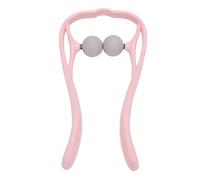 Akozon Akozon Dual Actuator Point Neck Massager - Shiatsu Deep Tissue Neck and Spalla Massager con Manico Ergonomico per il Sollievo in Casa e in Ufficio
