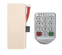 Akozon Akozon High Security Electronic Gabinet Lock KeyPad Lock in Lega di Zinco per Guardaroba, Armadio per Scarpe e Comodino Facile Installazione e Accesso Senza Chiave