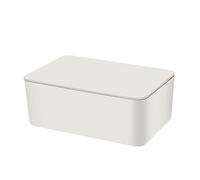 Akozon Akozon Scatola Portaoggetti Portatile per Maschere Usa e Getta Antipolvere con Copertura Ribaltabile per Lavoro Domestico Uso Esterno Custodia Ecologica Maschere Salviette e Altro Ancora (#5)