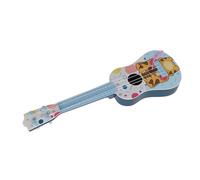 Akozon Akozon Simulazione Cartoon Ukulele Toy for Kids - 4 Stringhe Regolabili, Strumento Musicale Portatile, Sviluppa creatività e abilità Musicali, Design in Plastica (BLUE)