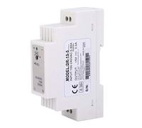 Akozon Alimentatore da 5 V Alimentatore per lo Stesso Giorno DR-15-5 Switching da 15 W per Guida DIN V 3 A - Convertitore di Potenza Affidabile per Guida DIN per Applicazioni Industriali