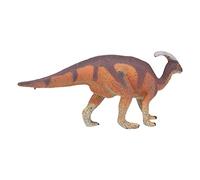 Akozon Authentic Parasaurolophus Modello Dinosauro Educativa per Bambini - Decorazione da Collezione in PVC Sicuro (Vice Drago)