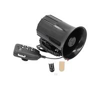 Akozon Avvisatore Acustico per Auto 50W 120dB 12V Universale 6 Avvisi | Altoparlante di Avvertimento per Auto, Guscio in Metallo ABS, compatibilità con Veicoli a 12 V, Uso di Emergenza su Strada,