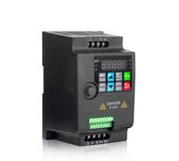Akozon Azionamento a Frequenza Variabile Compatto Vfd Inverter Monofase da 220 V per il Controllo della velocità del Motore, Risparmio Energetico, Sovraccarico e Variazione continua调速 (1,5 kW)