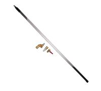 Akozon Bacchetta per la Pulizia del Radiatore Dell'auto, Ugello della Ventola 1 M, 25 Gradi, con Connettore Rapido, Adattatore per Acqua e Aria, per la Maggior Parte delle