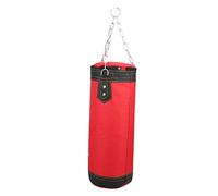Akozon Bambini Sanda Boxing Training Sacchi di Sabbia Sacco da Boxe Sospeso a 3 Strati per Taekwondo Karate Fitness con Panno di Bue e Catene di Metallo