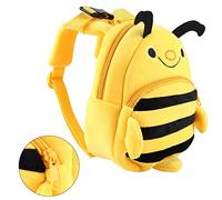 Akozon BAMBINO BACCHINA PRESCHOOL PRESCHOOL PRESCHI Piccola Borsa da Cartone Animato Ape | Bambini Carini Borse per il Pranzo per Ragazzi e Ragazze 2-4 Anni