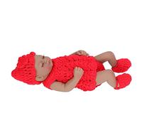 Akozon Bambola per Bambini da 10 Pollici Lifelele - Bambola Neonata in Silicone con Caratteristiche Realistiche e Vestiti Belli - Ideale per i Bambini di età Compresa tra 3 Anni (#2)