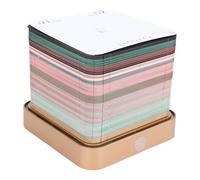 Akozon Blocco Note 3D con Pupazzo di con Disegni Intagliati Sulla Carta a Strappo e Calendario 2026 - Blocco Note Creativo per Compleanni e Regali di Natale