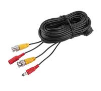 Akozon BNC + Prolunga CC 2,1 Mm - Cavo Video Coassiale 5 M per Sistemi CCTV per Uso Residenziale e Commerciale (10 milioni)