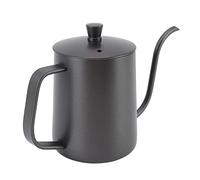 Akozon Bollitore per caffè pour over - Caffettiera a Goccia in Acciaio Inossidabile a Collo di Cigno con Beccuccio Stretto Preparazione Precisa, Design Compatto per caffè e tè Monodose (#3)