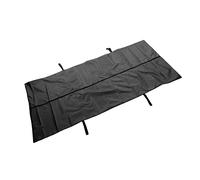 Akozon Cadavere di Emergenza Nera, Sacca per Corpo di Pronto Soccorso 210d Hospital Trasporto Funebre Impermeabile in Tessuto Oxford Body Body (150 * 60 cm)