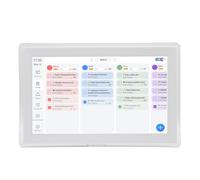 Akozon Calendario Digitale Smart Wall Planner Touchscreen Interattivo 1080P WiFi per la Gestione degli Orari e delle Abitudini Familiari (Spina europea)