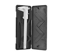 Akozon Calibro a Corsoio Acciaio Carbonio 150mm Micrometro Manuale Alta Precisione 0.02mm Scala Incisa Lunghezza Profondità Diametro Interno Esterno CMB0135