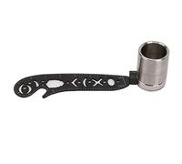 Akozon Calibro Circolare Magnetico Multifunzionale e Strumento di Disegno - Bussola Versatile con Righello e Contorni Curvi per Pittura e Design Precisi