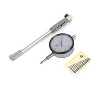 Akozon Calibro per Foro con Quadrante di Precisione per Diametri Interni 18-35 Mm - Strumento di Misura Ad Alta Precisione con Ponte Protettivo e Incudini Intercambiabili per Letture Facili