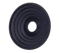 Akozon Cappuccio di Lente per Fotocamera Anti Riflesso Cappuccio Silicone Pieghevole per SLR da 50 a 70 Mm